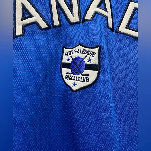 🔴2/$10 SALE🔴 Canada 50 Goal Club Kids Hockey Jersey - Picture 3 of 4